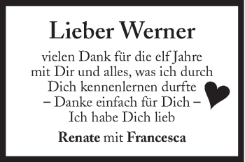 Traueranzeige von Werner Bönisch von Süddeutsche Zeitung