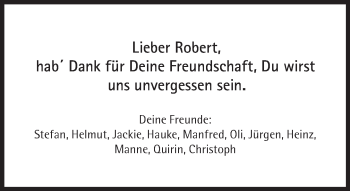 Traueranzeige von Robert Peters von Süddeutsche Zeitung